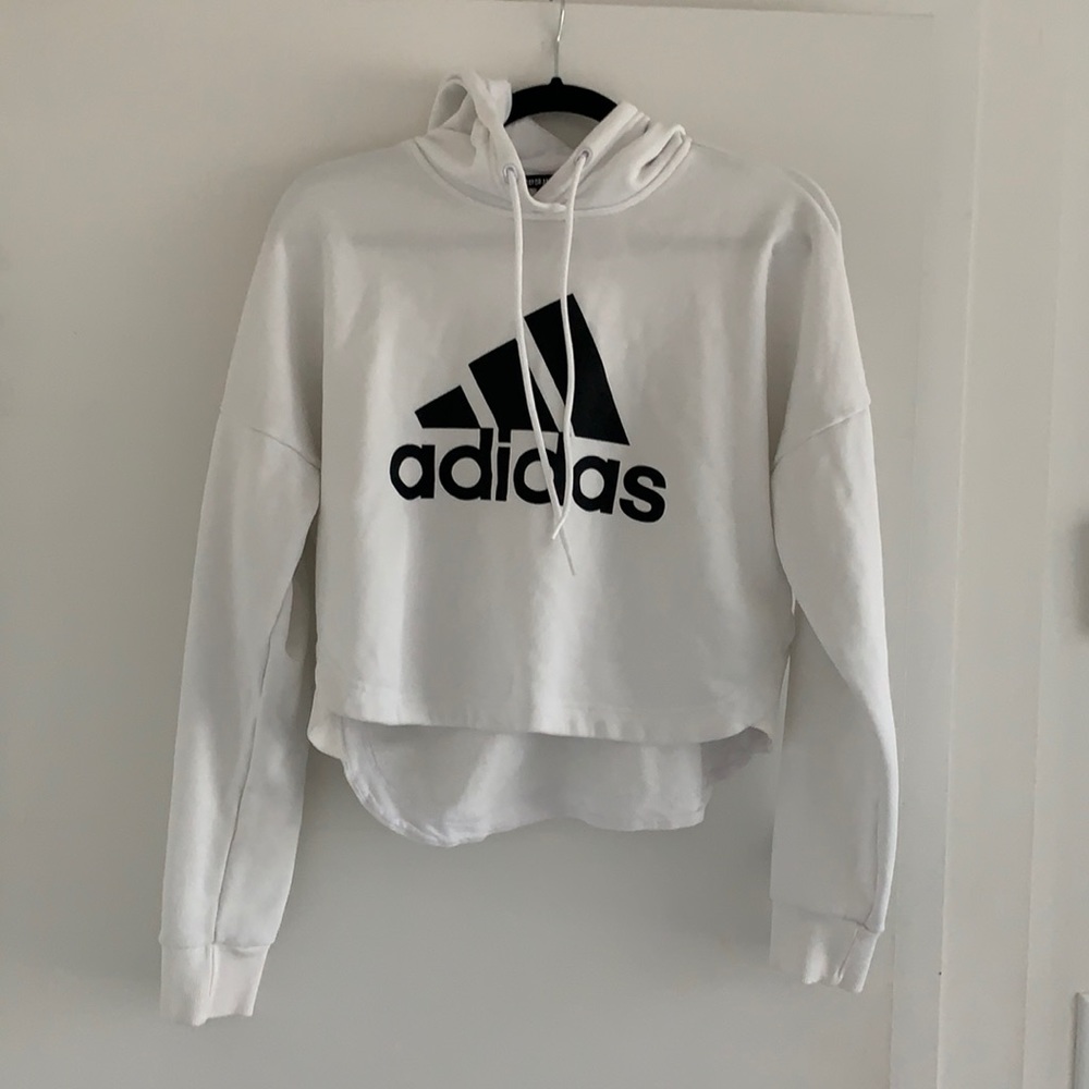 Adidas Cropped Hoodie